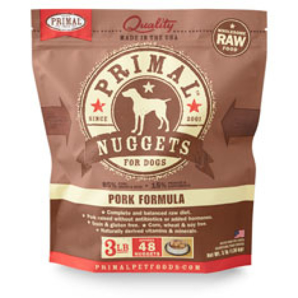 Primal Canine Pork Formula 犬用急凍鮮肉- 豬肉配方 3lbs X4 